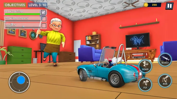 蚊子大战老奶奶2025官方最新版本v1.2 手机版截图0