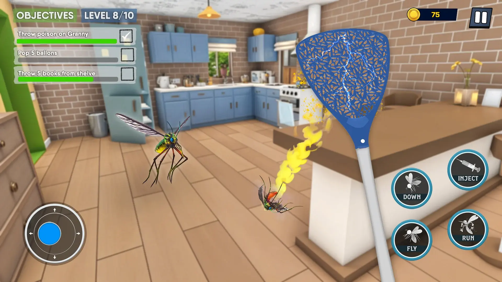 蚊子大战老奶奶2025官方最新版本v1.2 手机版截图2