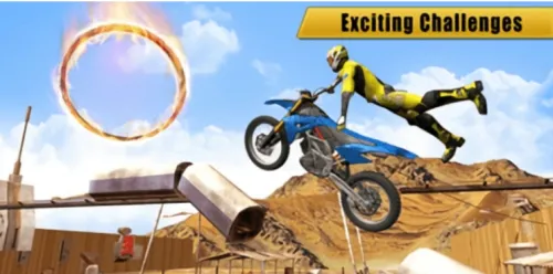 特技摩托车比赛(特技摩托游戏)v1.2 安卓版截图2