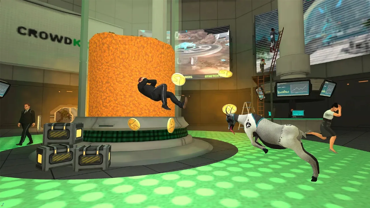 模拟山羊太空废物(太空羊冒险)v2.0.8 安卓版截图3