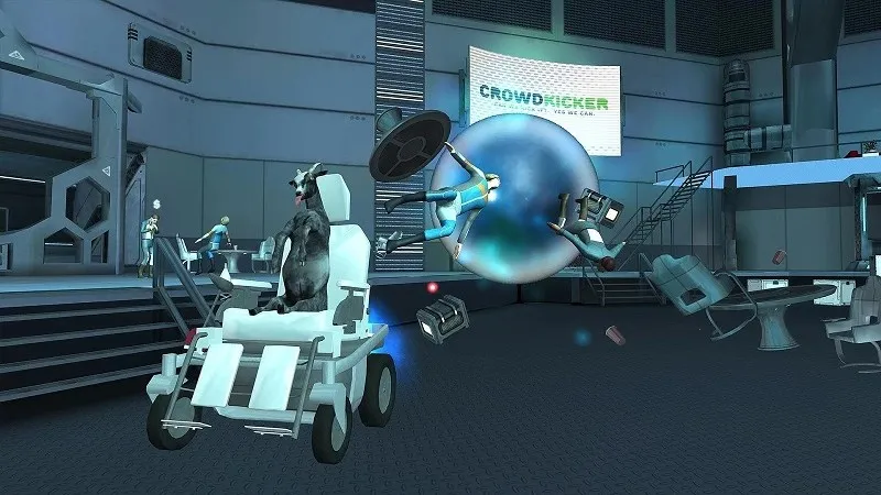 模拟山羊太空废物(太空羊冒险)v2.0.8 安卓版截图4