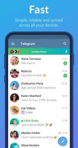 Telegram(私密聊天佳)v12.0.1 安卓版截图3