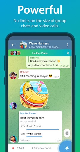 Telegram(私密聊天佳)v12.0.1 安卓版截图4