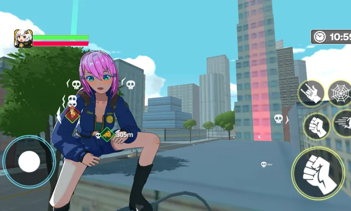 动漫警察开放世界模拟(动漫警游体验)v1.1 安卓版截图3