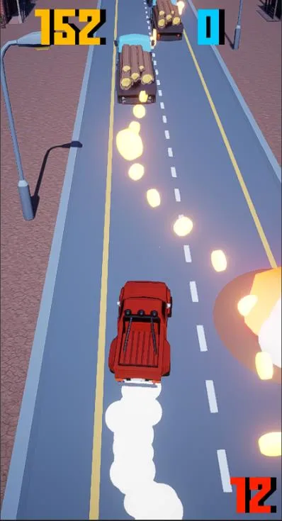 流星冲刺(赛车躲障碍)v1.0 安卓版截图0