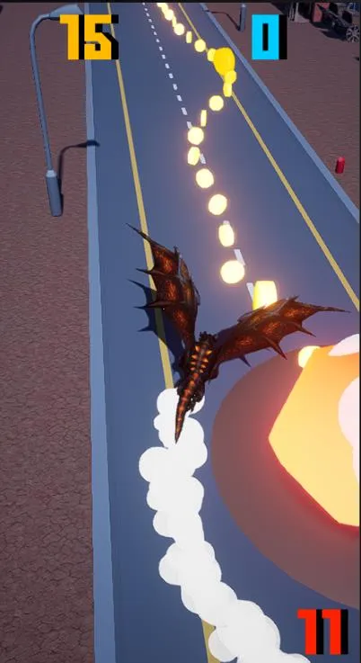 流星冲刺(赛车躲障碍)v1.0 安卓版截图1