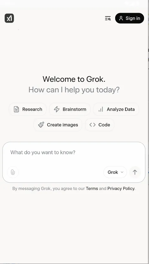 Grok AI()v1.1.0 ֻͼ2