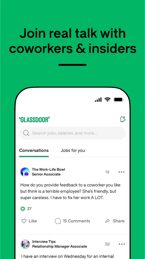 Glassdoor(ְϢȫ)v11.6.1 ׿ͼ2