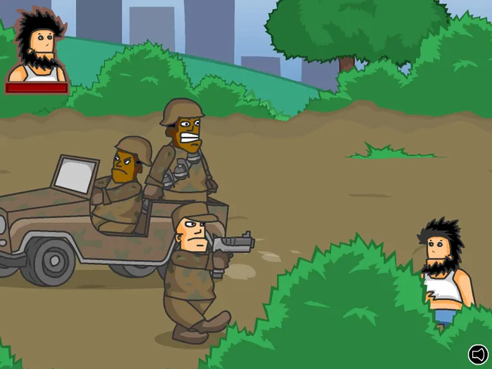 无敌流浪汉4:全面战争(流浪汉冒险游戏)v1.0 安卓版截图3