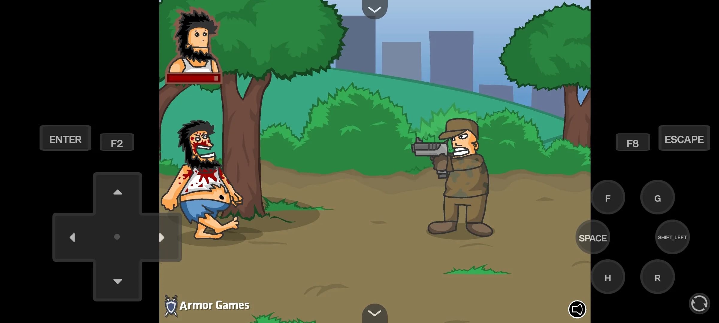 无敌流浪汉4:全面战争(流浪汉冒险游戏)v1.0 安卓版截图1