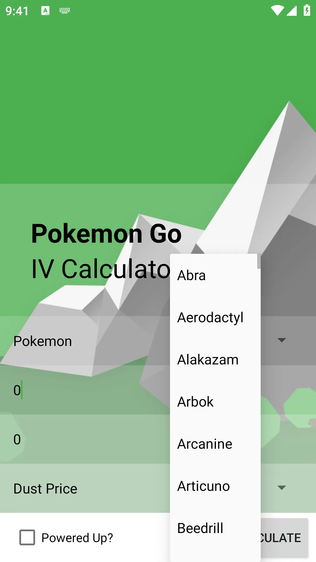 pokemon个体值计算器2025官方最新版本v1.2.0.0 安卓版截图0