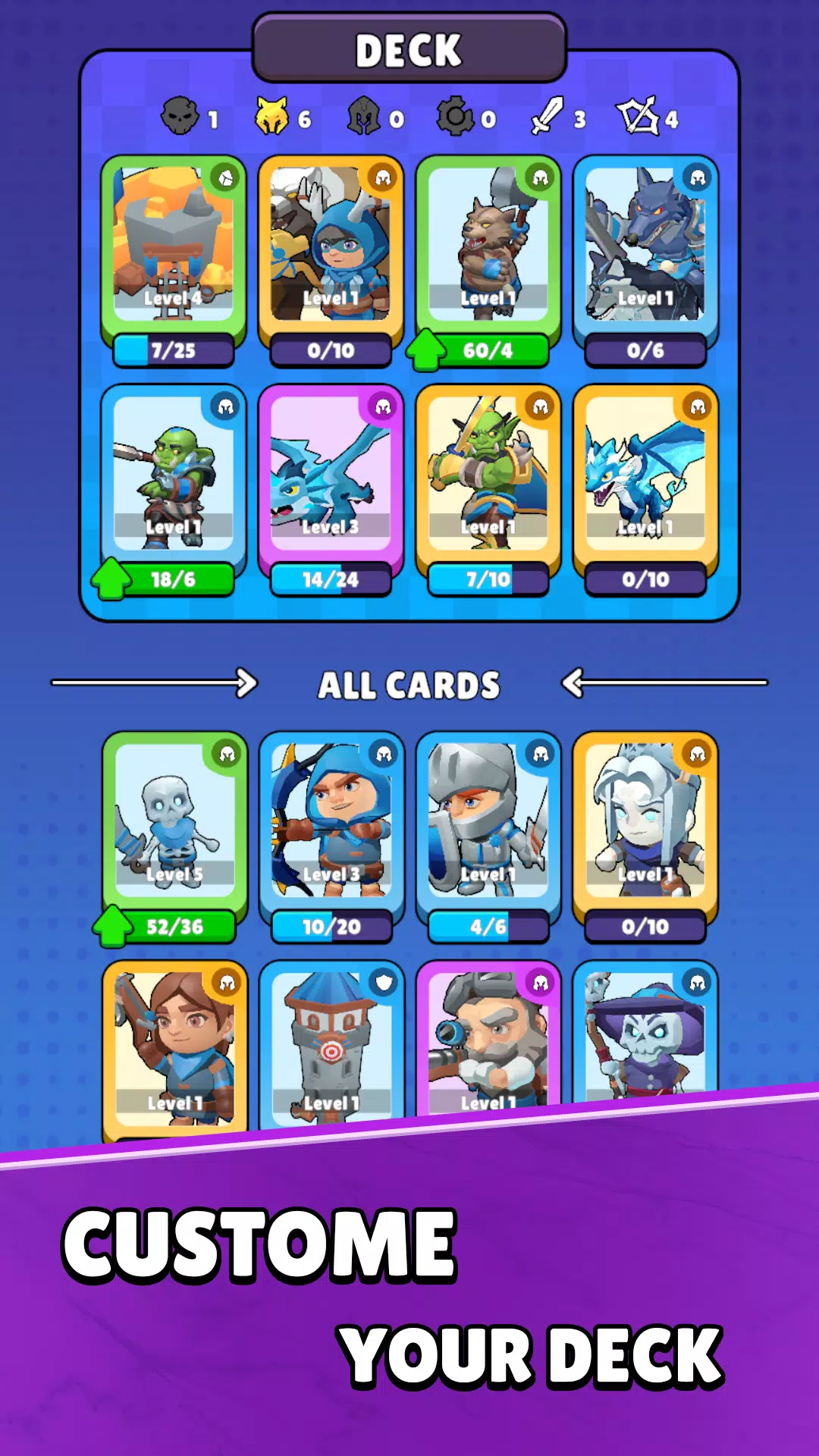 妖术战士(六边形卡牌战争)v2.2.2 手机版截图1