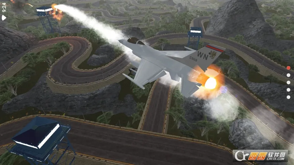 F16战斗机模拟器(飞行射击游戏)v2 手机版截图1