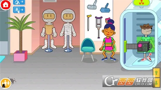 小黄卡通世界(小镇冒险游戏)v2.0.0 手机版截图3