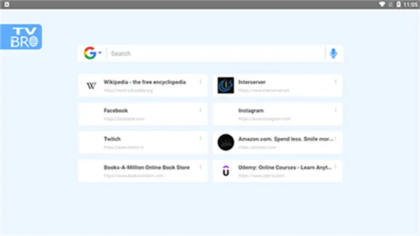 TVBro浏览器(电视网页浏览工具)v2.0.0 手机版截图0