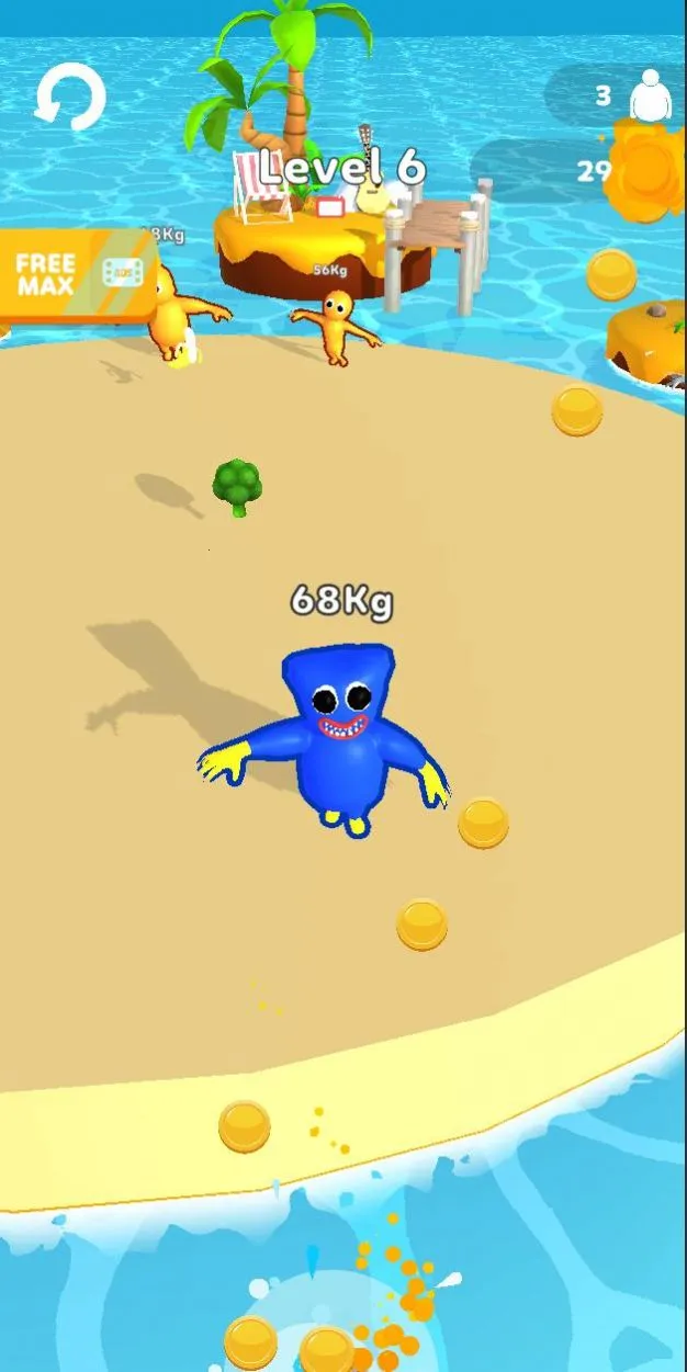 彩虹朋友身体战斗(彩虹朋友战斗游戏)截图0