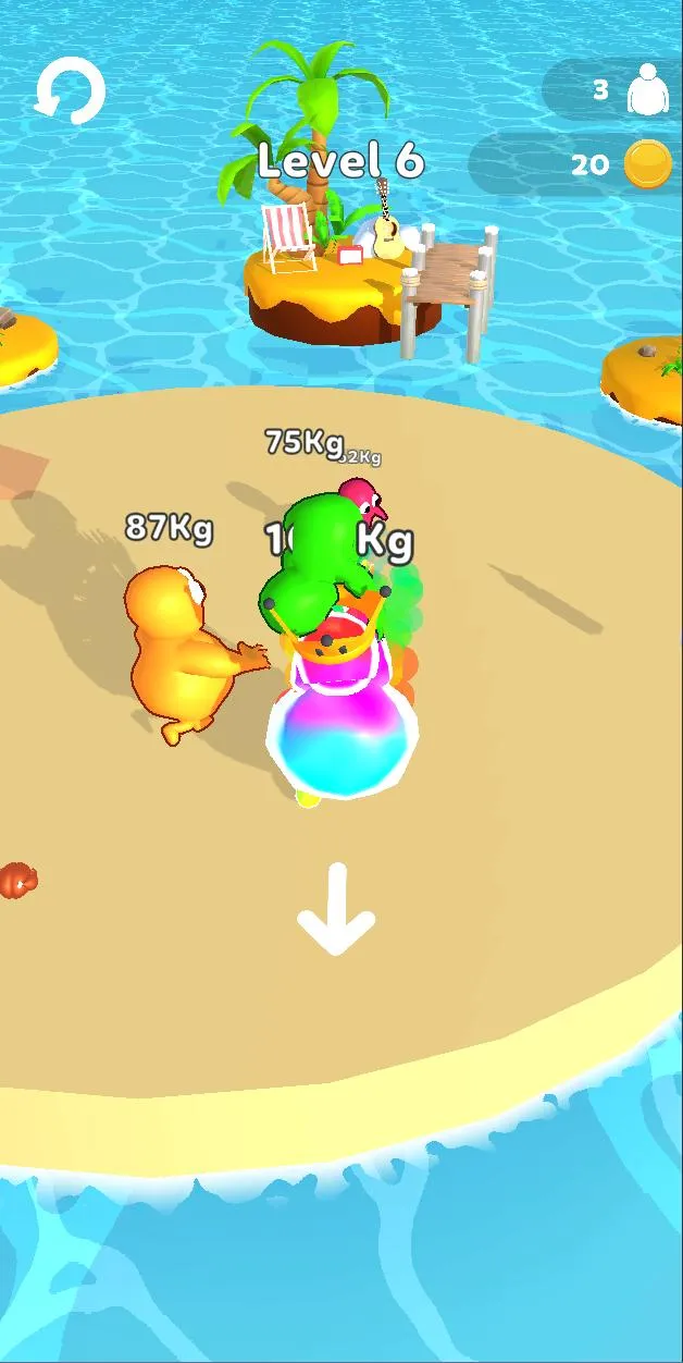 彩虹朋友身体战斗(彩虹朋友战斗游戏)截图3