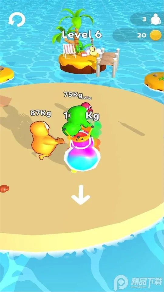 彩虹朋友身体战斗(彩虹朋友战斗游戏)截图1