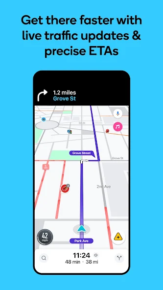 Waze2025官方最新版本v4.105.0.2 手机版截图2