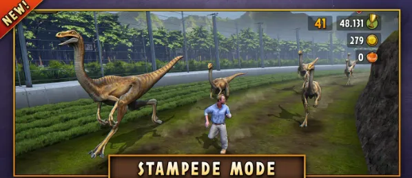 侏罗纪幸存者(恐龙跑酷游戏)v3.95 安卓版截图1