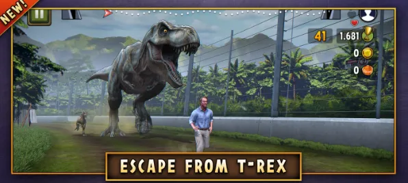 侏罗纪幸存者(恐龙跑酷游戏)v3.95 安卓版截图2