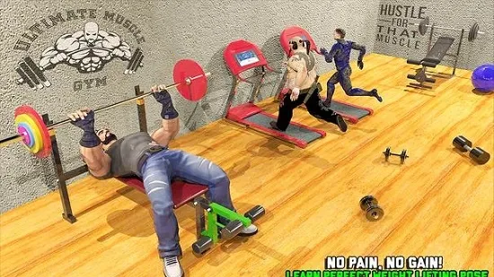 健身房模拟器(模拟健身游戏)v1.18 手机版截图0