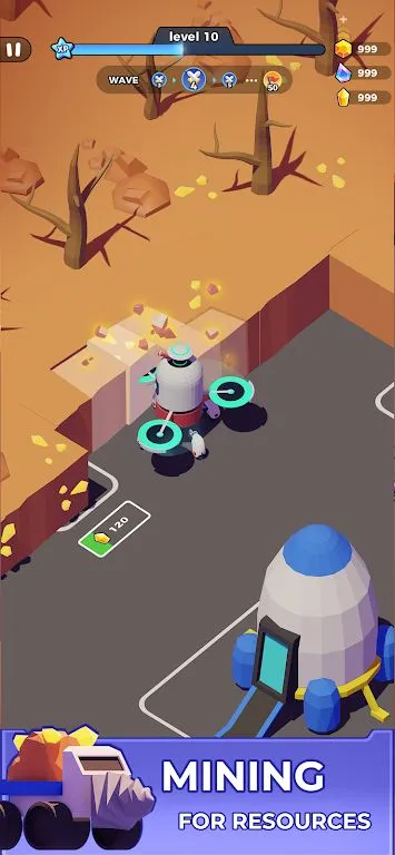 钻探计划(塔防挖矿游戏)v0.0.1 手机版截图1