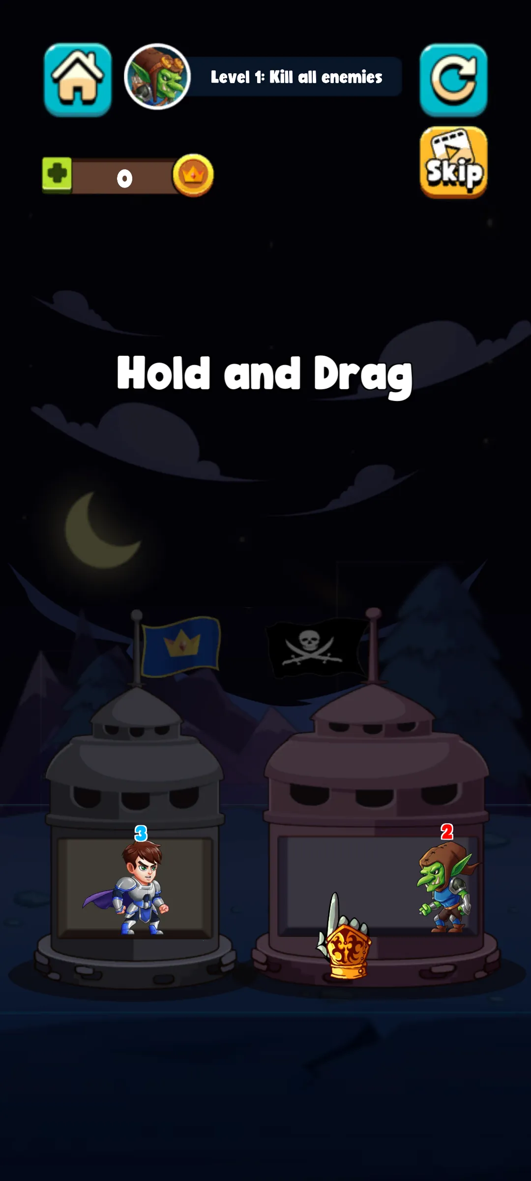 英雄城堡对决2025下载v1.0.0 安卓版截图0