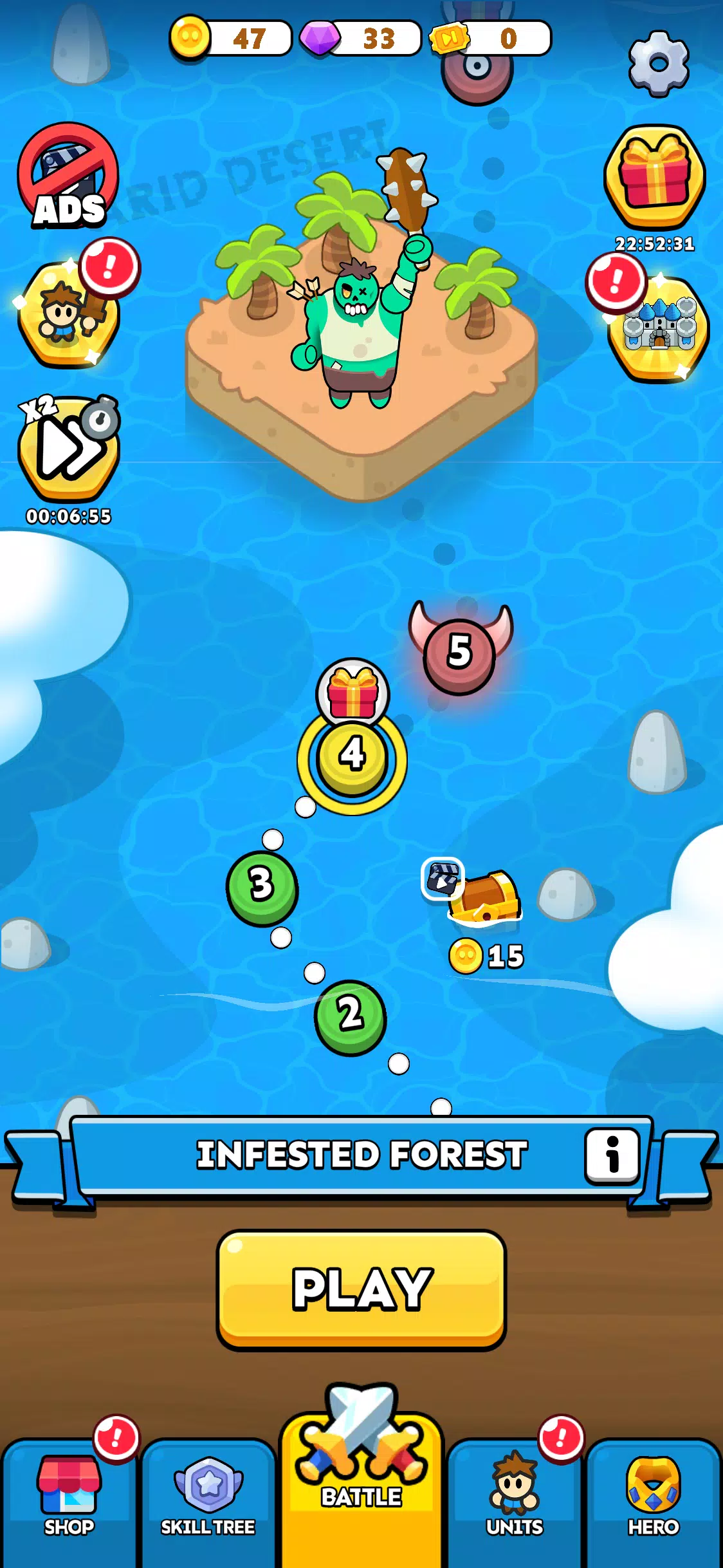 堡垒合并(终极合并防御游戏)v0.2.3 安卓版截图1