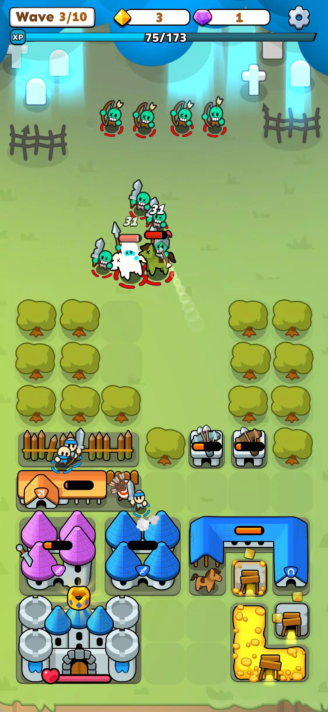 堡垒合并(终极合并防御游戏)v0.2.3 安卓版截图3