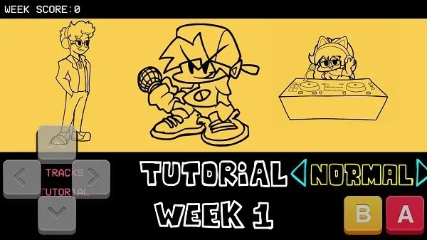 fnf神曲警告模组(音乐节奏游戏)v0.2.7.1 安卓版截图0