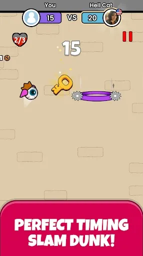 飞天扣篮(篮球休闲游戏)v2.10.0 手机版截图1