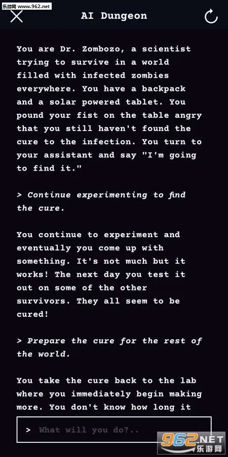 AIDungeon(ai��ɫ������Ϸ)v1.0 ��׿���ͼ0