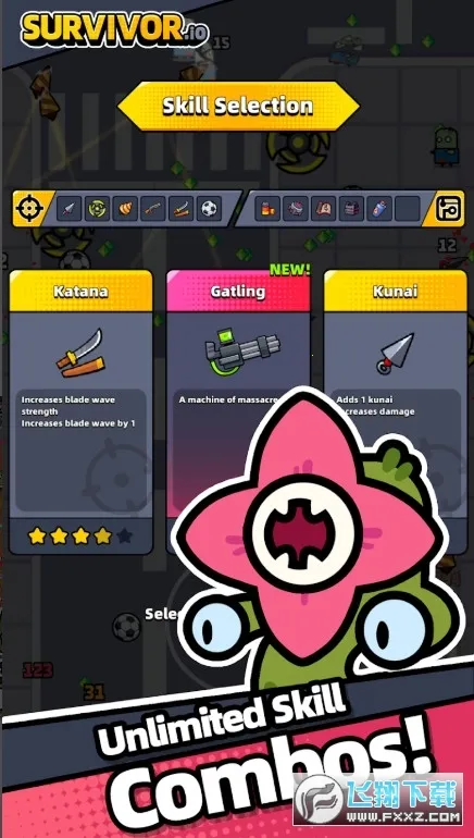 弹壳特攻队(RogueLike割草游戏)v4.4.0 手机版截图1