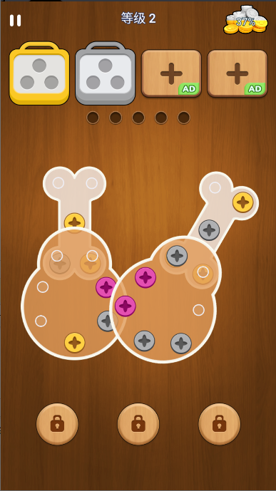 ˿ǽϷ(Woodle Screw)v1.0.9 ׿İͼ1