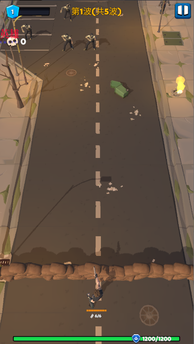 Ҵ߽ʬ˳MOD˵(Idle Zombie Wave)