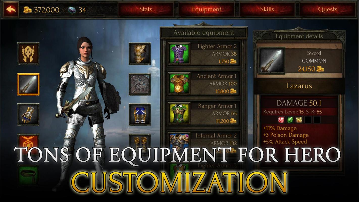 ̽شò˵İ(Arcane Quest Legends)v1.7.2 ׿ͼ3