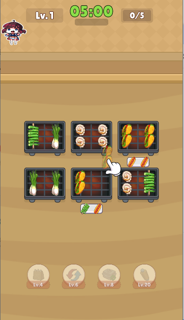 ʳϷڹ(Foodie Sizzle)v0.0.34 ׿İͼ1