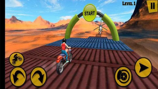 天空疯狂摩托v1.2 手机版截图2