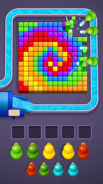 鸭子射击:像素色彩流v1.0.5 安卓版截图1