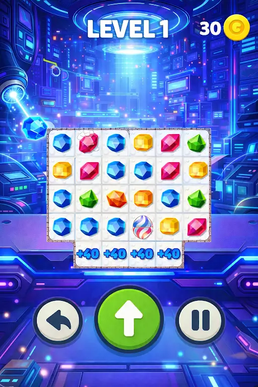 宝石爆裂冒险v1.2 手机版截图0