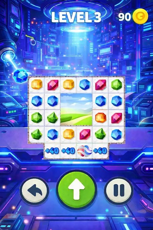 宝石爆裂冒险v1.2 手机版截图1