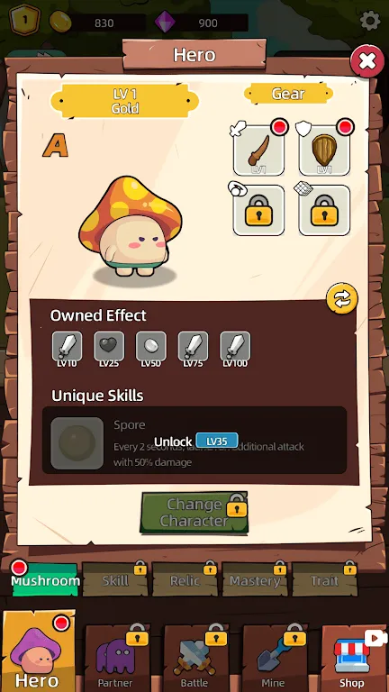 蘑菇快跑:史诗冒险2026下载v1.0.0 安卓版截图3