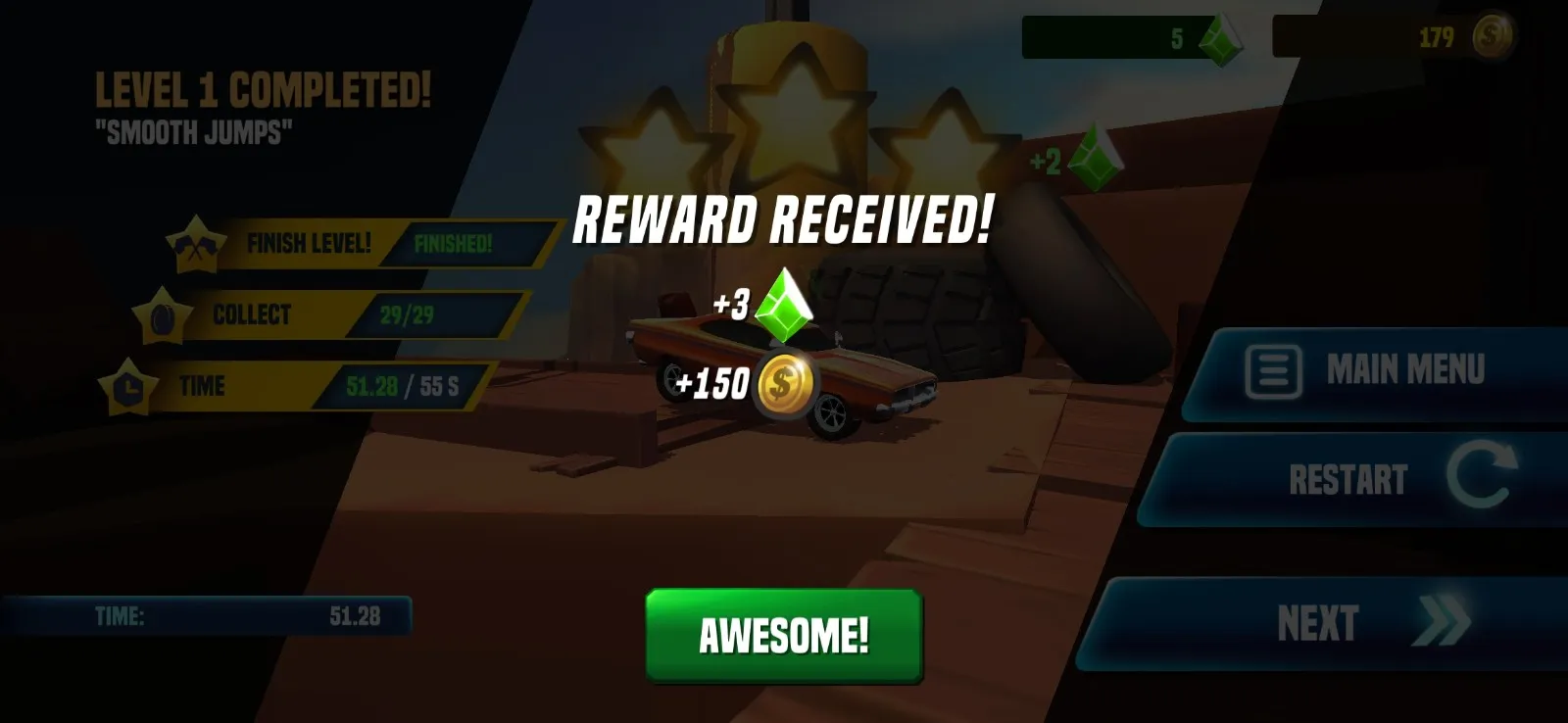 极限特技赛车最新安卓版v1.032 手机版截图2