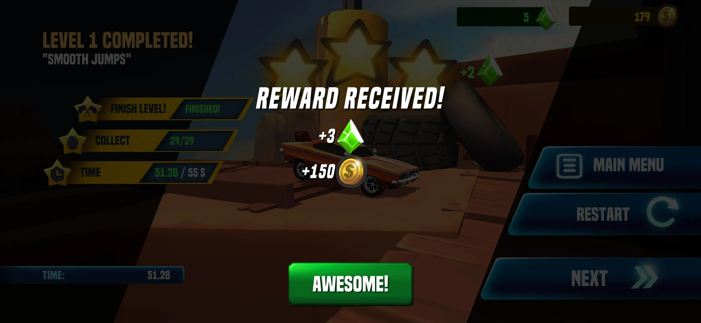 极限特技赛车最新安卓版v1.032 手机版截图1