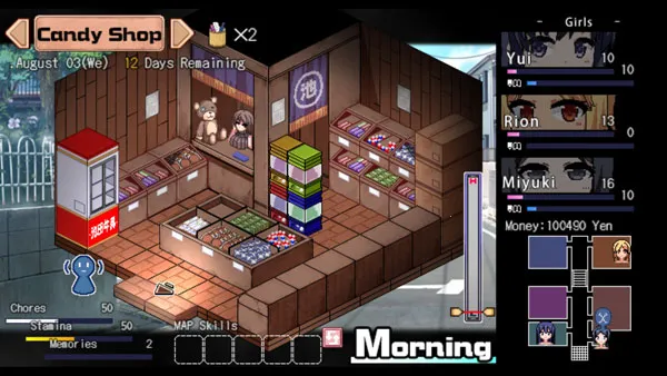 夏日狂想曲冷狐(恋爱模拟游戏)截图2