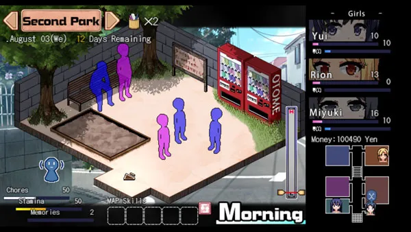 夏日狂想曲冷狐(恋爱模拟游戏)截图0