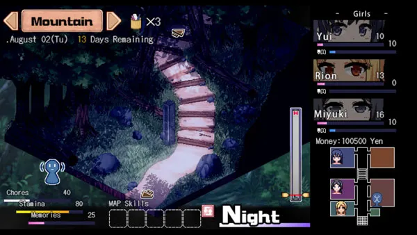 夏日狂想曲冷狐(恋爱模拟游戏)截图3