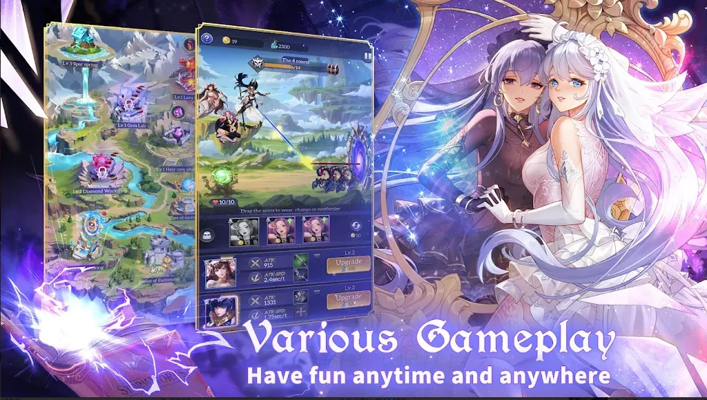 放置女神破解版无限钻石v8.0.2.061801 手机版截图2