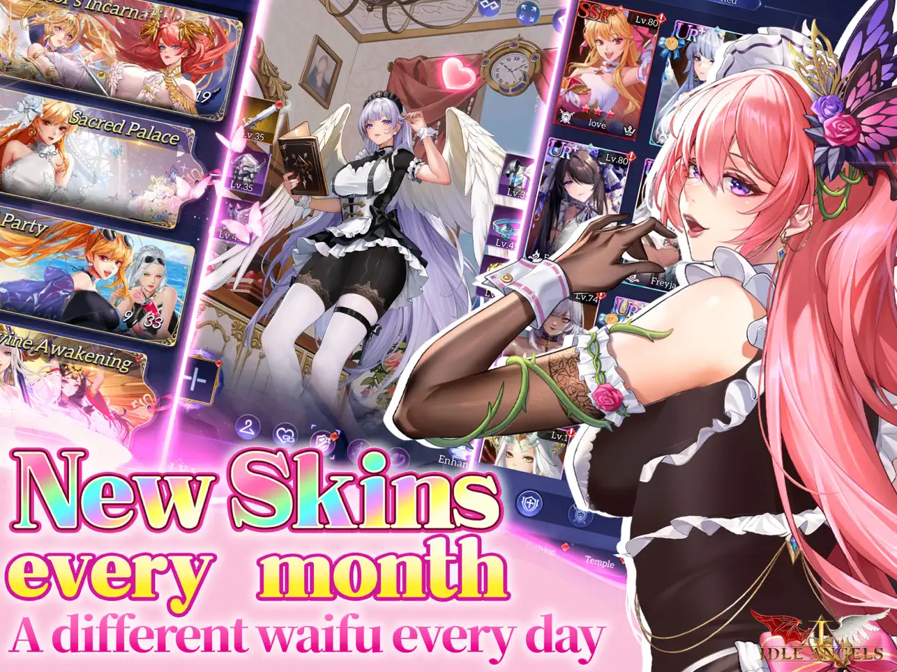 放置女神破解版无限钻石v8.0.2.061801 手机版截图3